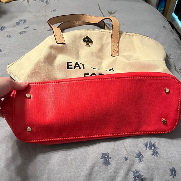 Kate Spade Eat Cake For Breakfast Tote Bag Purse - Picture 6 of 14